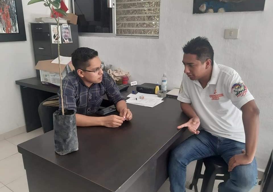 Aquí estoy para la gente; “Edson Quintanar”