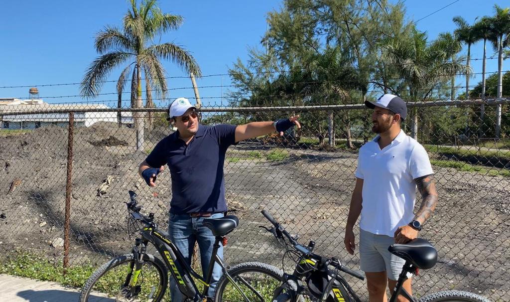 Supervisa alcalde avance  del estacionamiento en el Ingenio Plan de Ayala