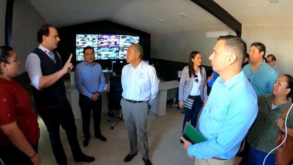 Supervisan alcalde Adrián Esper y el gobernador el C3 en Ciudad Valles