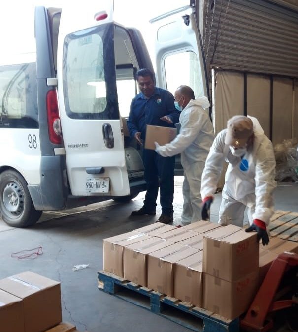 DIF ESTATAL ENTREGA APOYOS ALIMENTARIOS Y COBIJAS A DIF´S DE TODA LA ENTIDAD