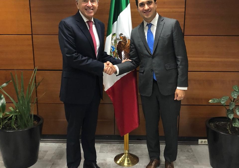 GOBERNADOR REFUERZA LAZOS PARA FORTALECIMIENTO EN INFRAESTRUCTURA
