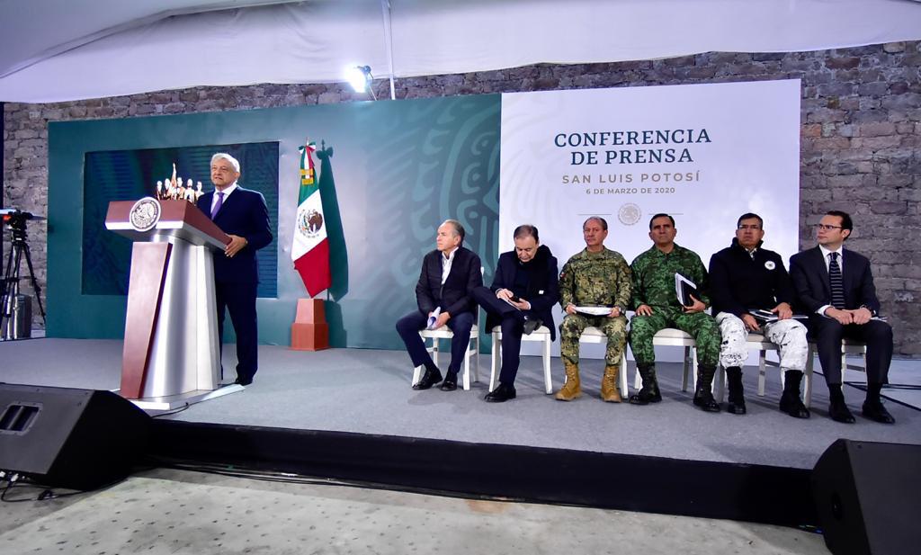 RESPALDA AMLO PROYECTOS ESTRATÉGICOS PARA IMPULSAR EL DESARROLLO DE SLP