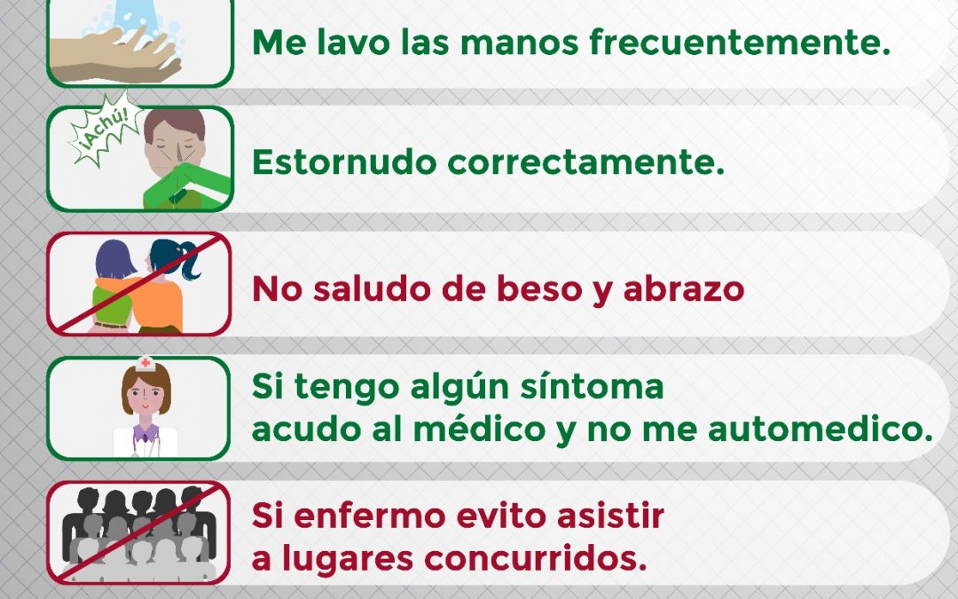 JORNADAS DE SANA DISTANCIA, FUNDAMENTALES PARA EVITAR PROPAGACIÓN DE CORONAVIRUS
