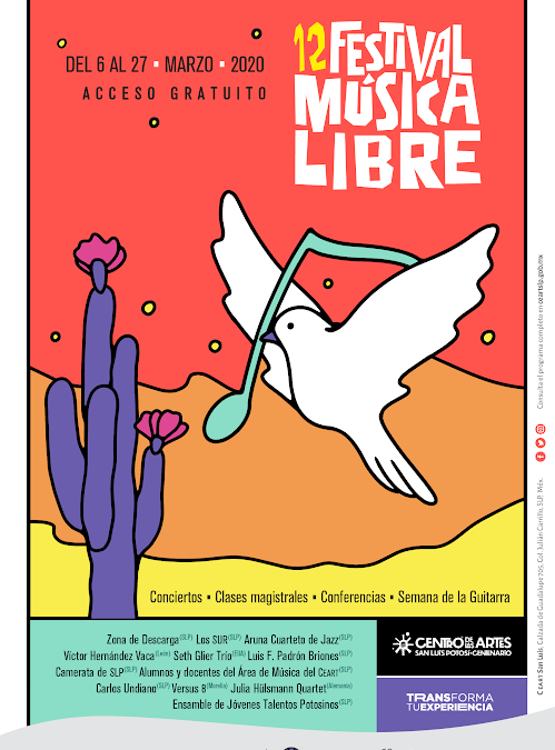 PRESENTAN EL 12º FESTIVAL DE MÚSICA LIBRE EN SAN LUIS POTOSÍ