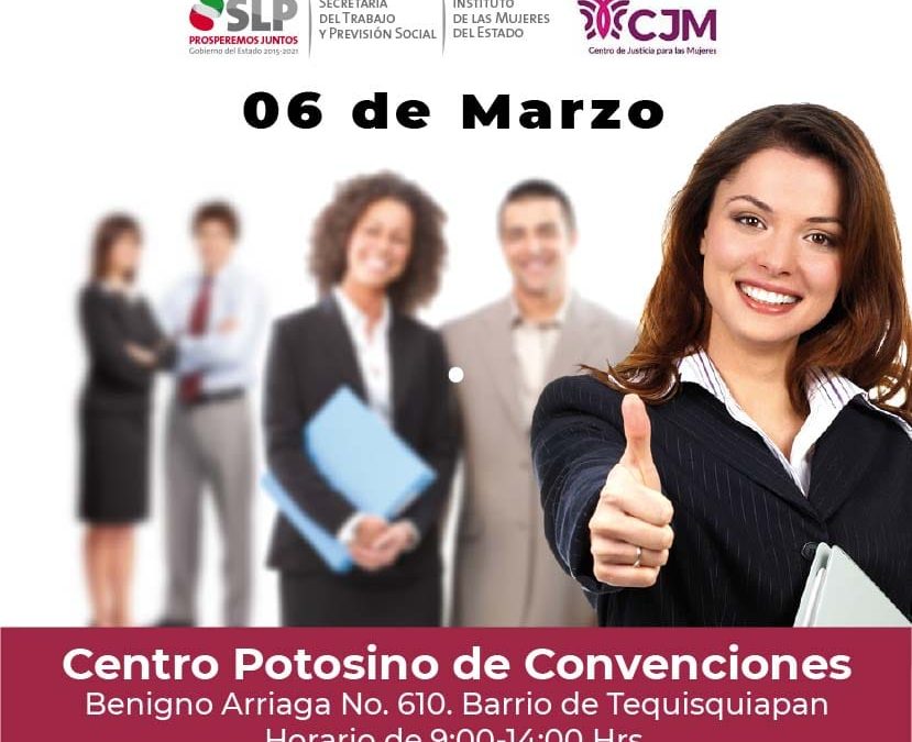 STPS Y SNE REALIZAN ESTE VIERNES LA “FERIA DE EMPLEO PARA MUJERES”