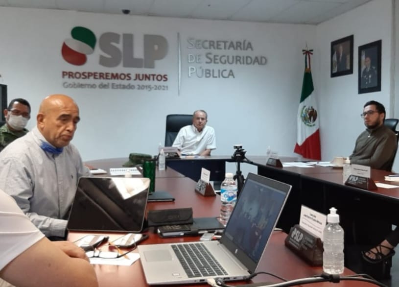 JUAN MANUEL CARRERAS COORDINA CON GOBIERNO FEDERAL ESTRATEGIA DE SEGURIDAD EN SLP.