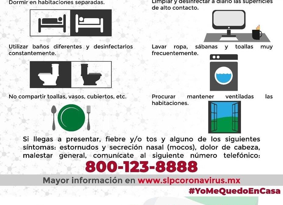 RECOMENDACIONES DE CONVIVENCIA CON PERSONAS EN RIESGO DE COVID-19.