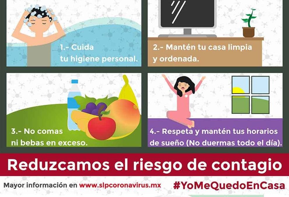 IMPORTANTE MANTENER UN BUEN ESTADO FÍSICO Y EMOCIONAL EN ESTE PERIODO DE DISTANCIAMIENTO SOCIAL: SS