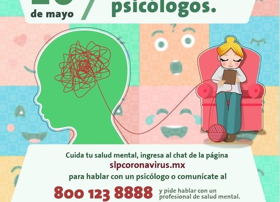 CONMEMORAN A LAS Y LOS PROFESIONALES DE LA SALUD MENTAL.