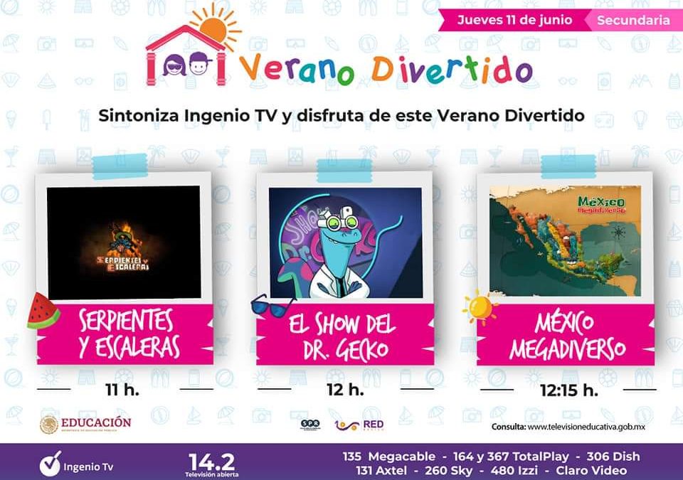 INVITA SEGE A DIVERTIRSE APRENDIENDO CON LAS ACTIVIDADES DE “VERANO DIVERTIDO”.