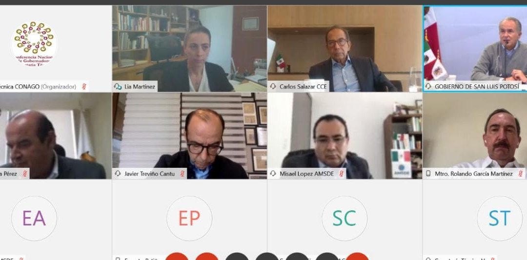PRESIDENTE DE CONAGO Y DEL CONSEJO COORDINADOR EMPRESARIAL SE REÚNEN.