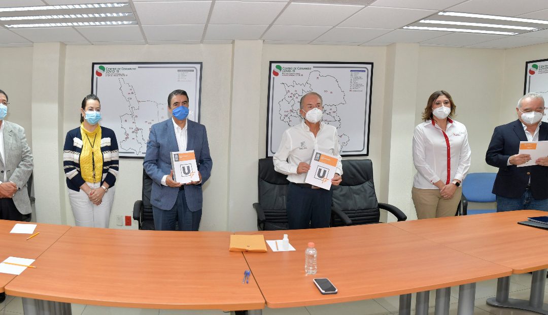 RECONOCE JM CARRERAS PROTOCOLOS SANITARIOS ADECUADOS EN PROCESO DE ADMISIÓN DE LA UASLP.