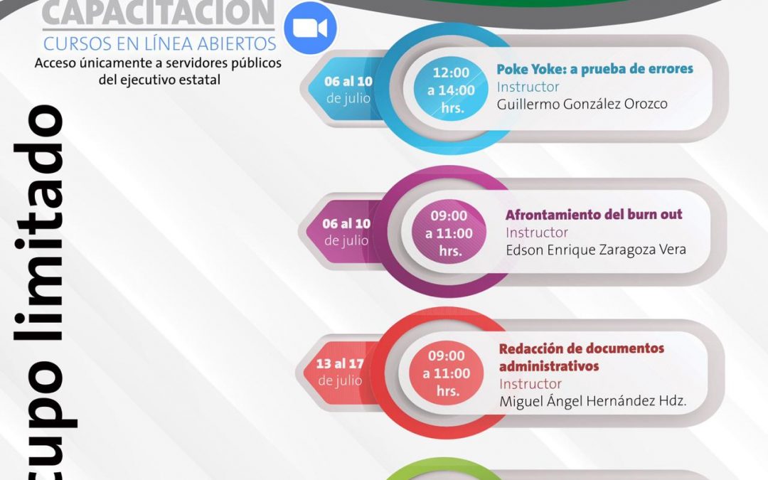 OM AVANZA EN EL PROGRAMA ANUAL DE CAPACITACIÓN 2020.