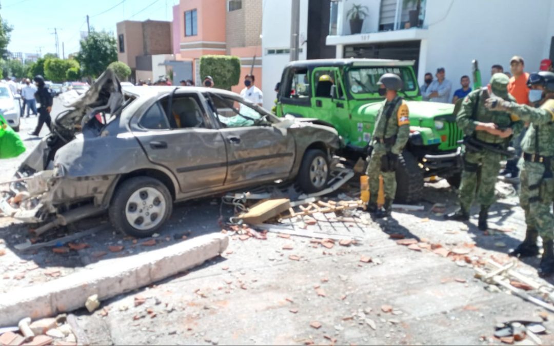 EXPLOSIÓN POR ACUMULACIÓN DE GAS EN CASA HABITACIÓN DEJA SALDO DE UNA PERSONA HERIDA Y DAÑOS ESTRUCTURALES: CEPC.