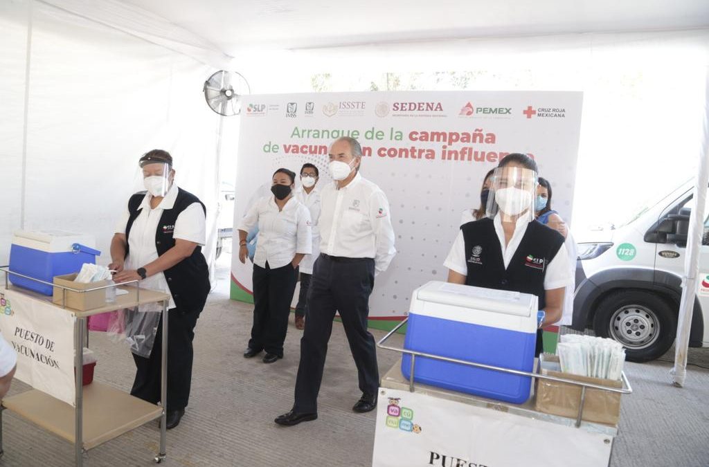 JUAN MANUEL CARRERAS ARRANCA CAMPAÑA DE VACUNACIÓN CONTRA LA INFLUENZA.