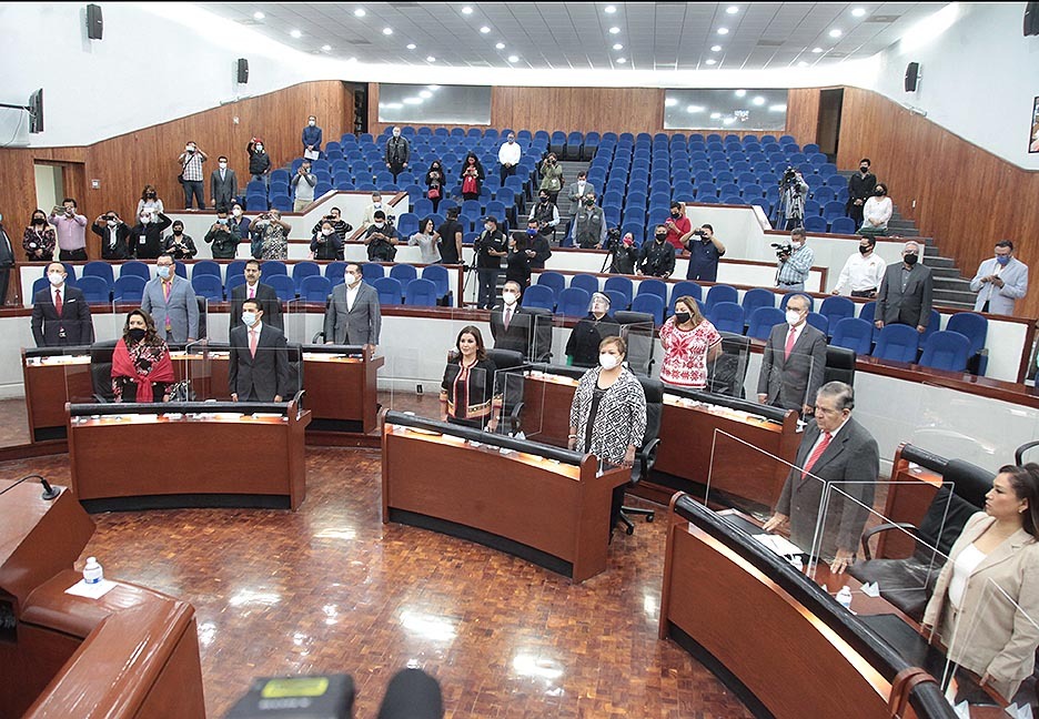CONGRESO DEL ESTADO REALIZÓ SU SESIÓN SOLEMNE DE APERTURA DEL PRIMER PERIODO ORDINARIO DE SESIONES.