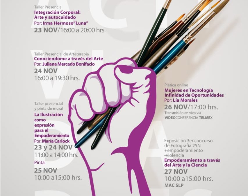 CENTRO DE JUSTICIA ALISTA ACTIVIDADES DEL FORO «25N» MÁS EMPODERAMIENTO MENOS VIOLENCIA.