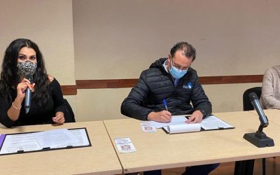 MEDIANTE CONVENIO, IMES Y AYUNTAMIENTO FORMALIZAN ATENCIÓN PARA MUJERES EN LA DELEGACIÓN DE BOCAS.
