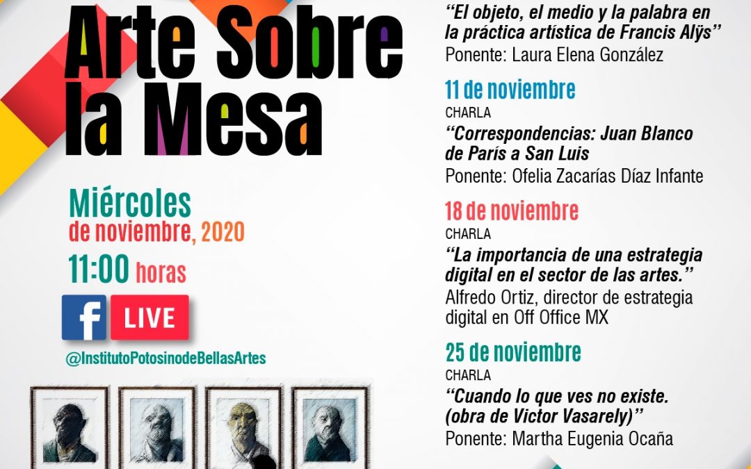 IPBA CONTINÚA CON EL CICLO DE CHARLAS “ARTE SOBRE LA MESA”