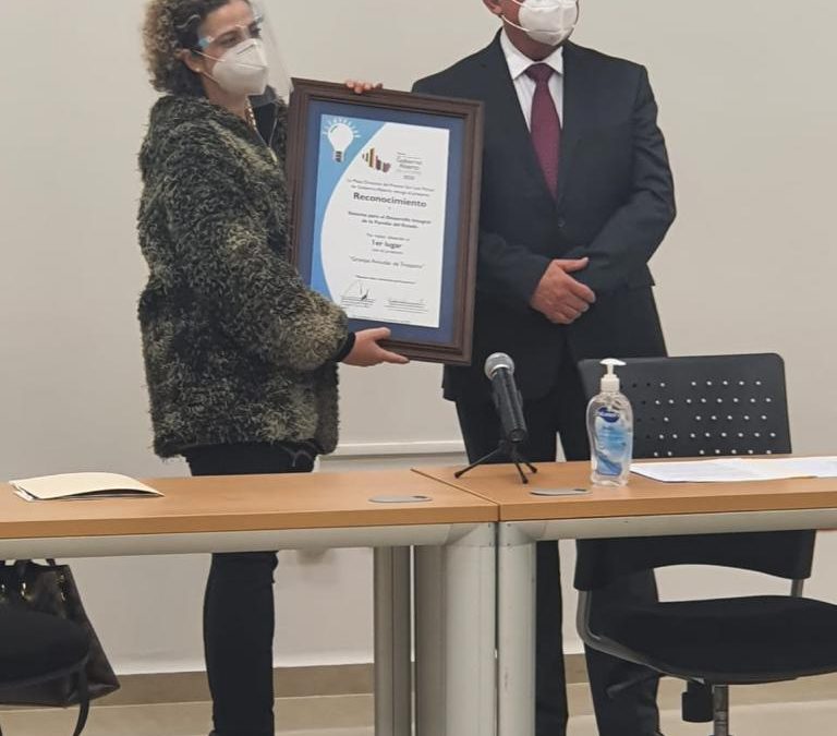 DIF ESTATAL GANA EL PRIMER LUGAR DEL PREMIO SLP DE GOBIERNO ABIERTO