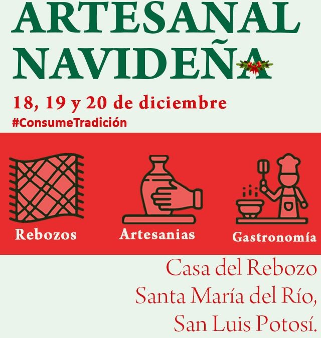 VENTA ARTESANAL NAVIDEÑA EN EL MUSEO CASA DEL REBOZO.