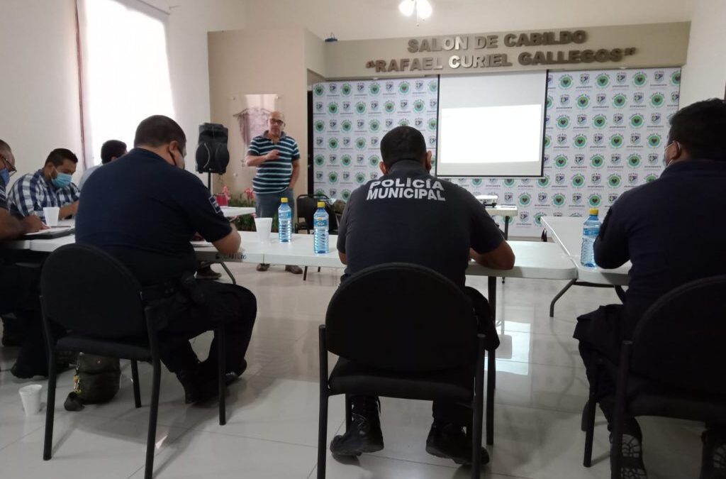 Imparten capacitación ecológica a 6 policías municipales