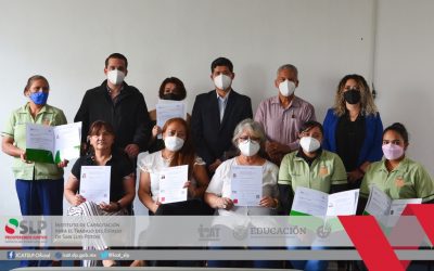 ICAT ENTREGA CERTIFICADOS EN ESTÁNDAR DE COMPETENCIAS PARA CUIDADO DE PERSONAS ADULTAS MAYORES EN CASA