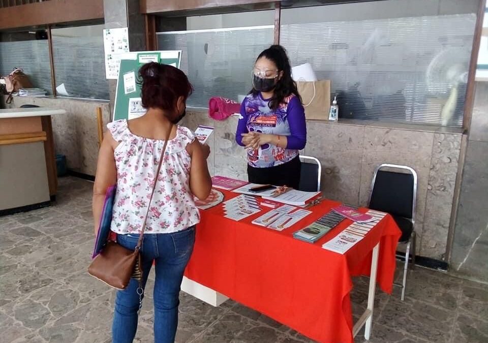 IMES BRINDÓ INFORMACIÓN SOBRE VIOLENCIA HACIA LA MUJER EN UNIDAD DE MEDICINA FAMILIAR DE SGS