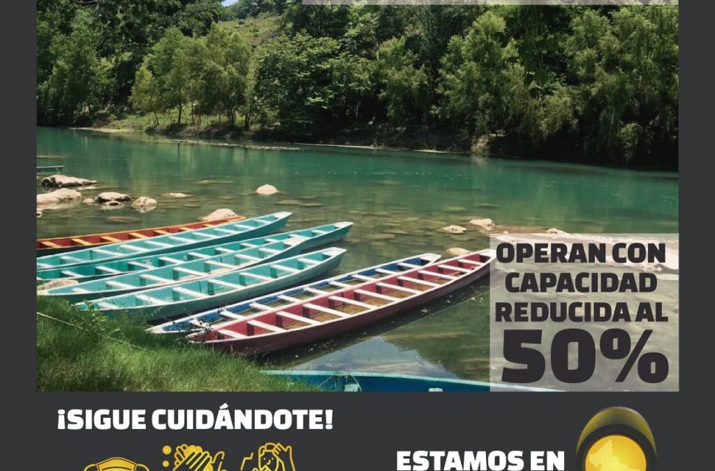 PARAJES Y SITIOS TURÍSTICOS DE SLP OPERAN AL 50 POR CIENTO POR SEMÁFORO AMARILLO