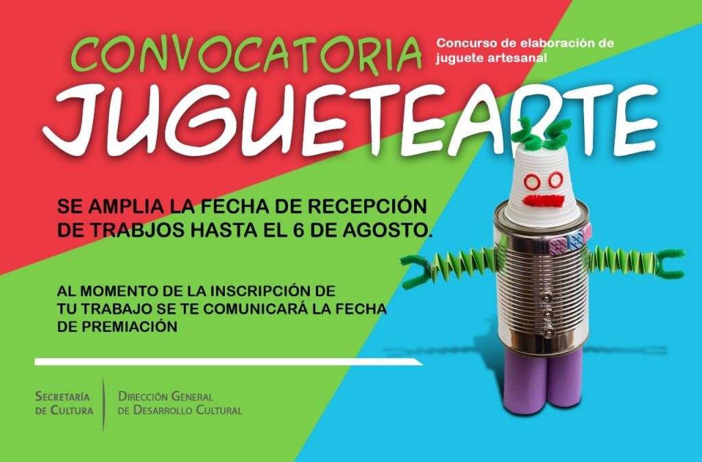 AMPLÍAN FECHA PARA INSCRIPCIÓN AL CONCURSO DE JUGUETE ARTESANAL