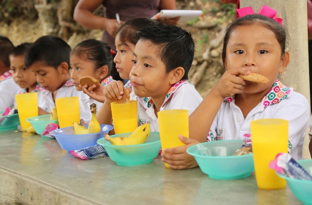 COBERTURA DEL 100% CON DESAYUNOS ESCOLARES EN ESCUELAS DE MODALIDAD INDÍGENA: DIF ESTATAL