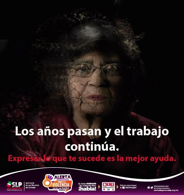 EN EL PRESENTE SEXENIO, IMES PROMOVIÓ CAMPAÑA DE ALERTA DE GÉNERO PARA MUJERES ADULTAS MAYORES Y CON DISCAPACIDAD
