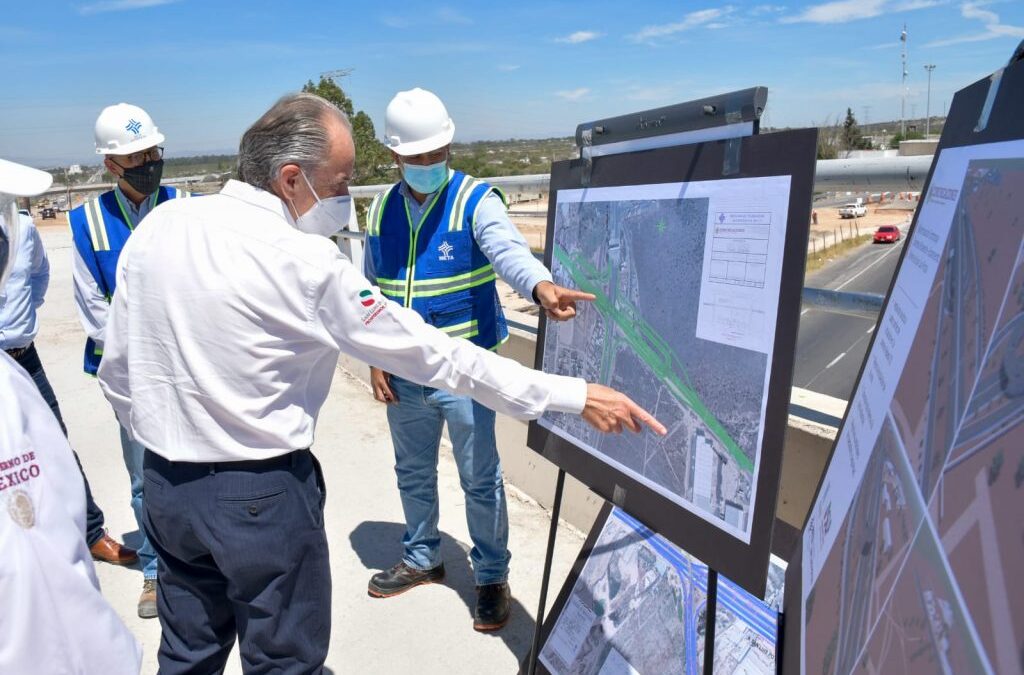 SUPERVISA JM CARRERAS OBRAS DE INFRAESTRUCTURA CARRETERA EN LA ZONA METROPOLITANA