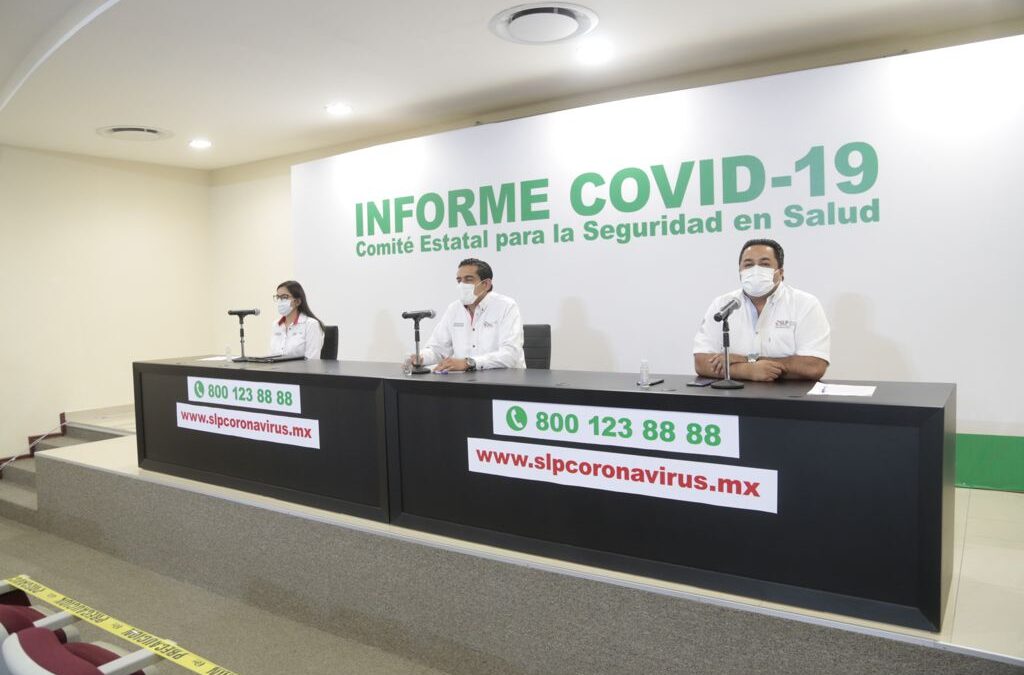 SLP REGISTRA UNO DE LOS PORCENTAJES MÁS ALTOS DE CASOS ACTIVOS EN EL PAÍS: LUTZOW STEINER
