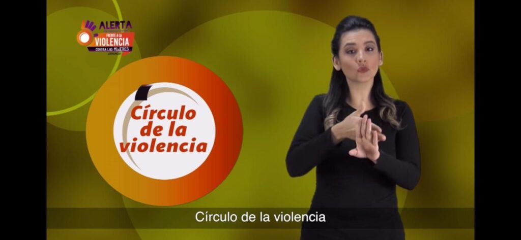 IMES PROMOVIÓ CAMPAÑA DE ALERTA DE GÉNERO EN LENGUA DE SEÑAS MEXICANA