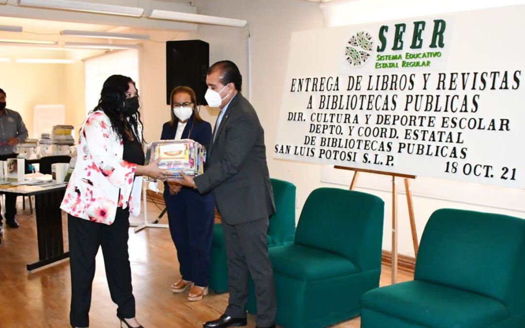ENTREGA SEER MATERIAL BIBLIOGRÁFICO A 119 BIBLIOTECAS PÚBLICAS