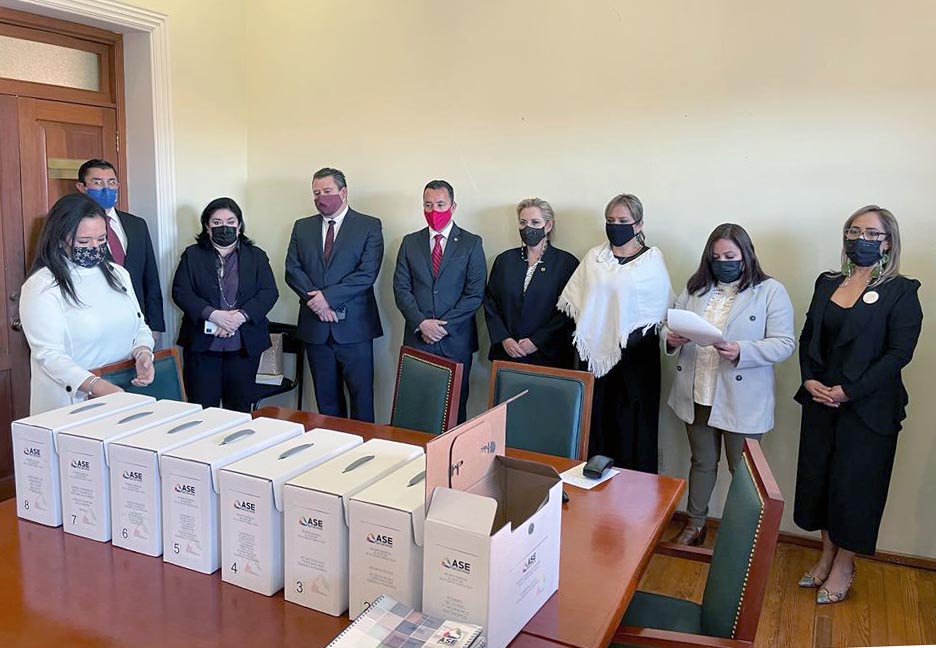 RECIBE EL PODER LEGISLATIVO EL INFORME GENERAL E INFORMES INDIVIDUALES DE AUDITORÍA CORRESPONDIENTES A LAS CUENTAS PÚBLICAS 2020