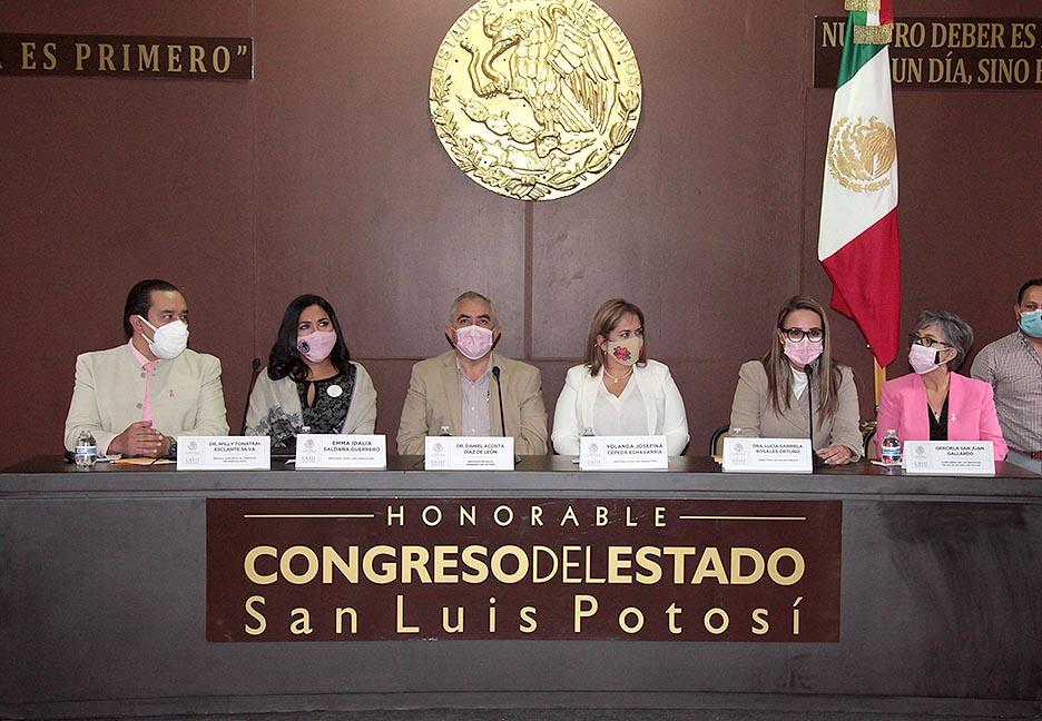 CONGRESO DEL ESTADO SE SUMA A LAS ACTIVIDADES DE PREVENCIÓN Y CONCIENTIZACIÓN SOBRE CÁNCER DE MAMA