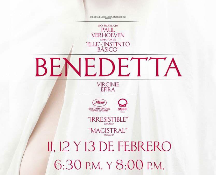 POLÉMICA CINTA “BENEDETTA” LLEGA A LA CINETECA ALAMEDA