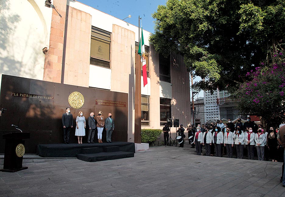 EL CONGRESO DEL ESTADO LLEVÓ A CABO EL EVENTO CÍVICO EN CONMEMORACIÓN DEL DÍA DE LA BANDERA