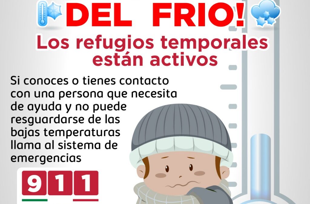 DISPONE AYUNTAMIENTO DE ALBERGUE TEMPORAL ANTE BAJAS TEMPERATURAS