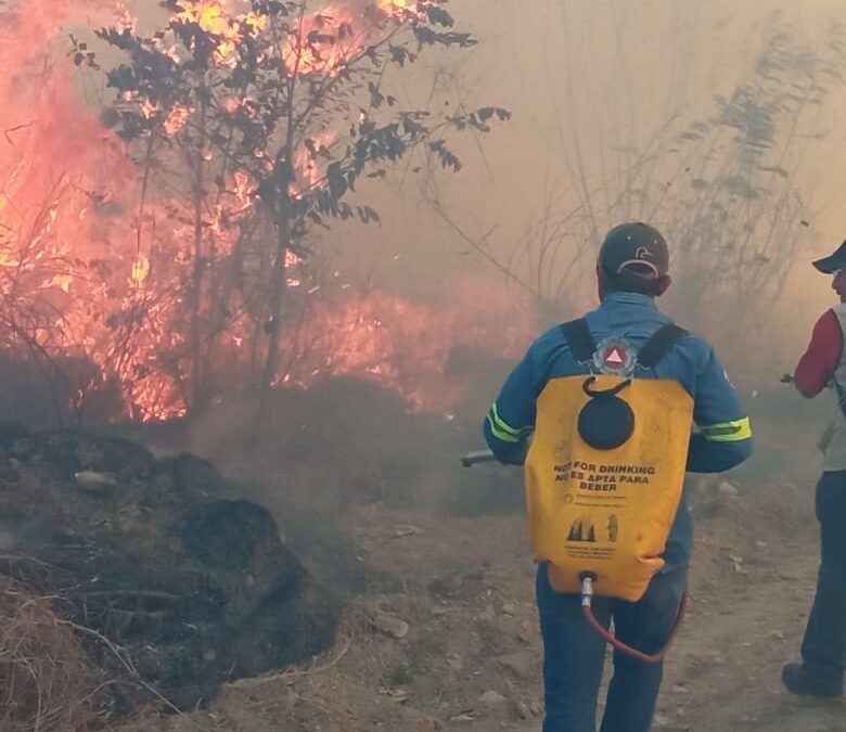 CONTINÚA PC ATENDIENDO REPORTES DE INCENDIO