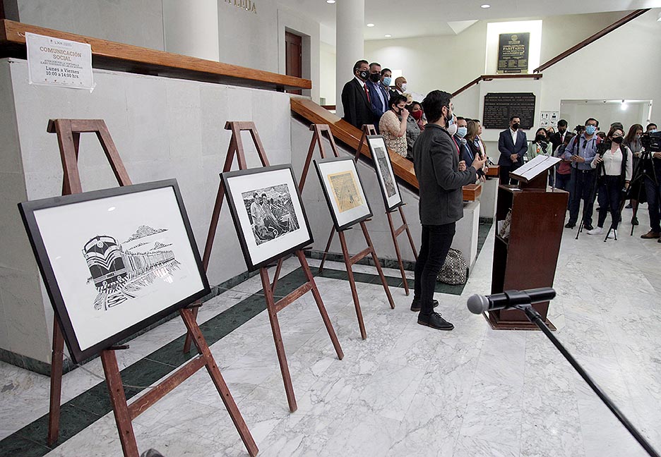 EL CONGRESO DEL ESTADO ABRIÓ SUS PUERTAS PARA PRESENTAR LA OBRA “LA EXISTENCIA DE LOS INEXISTENTES”
