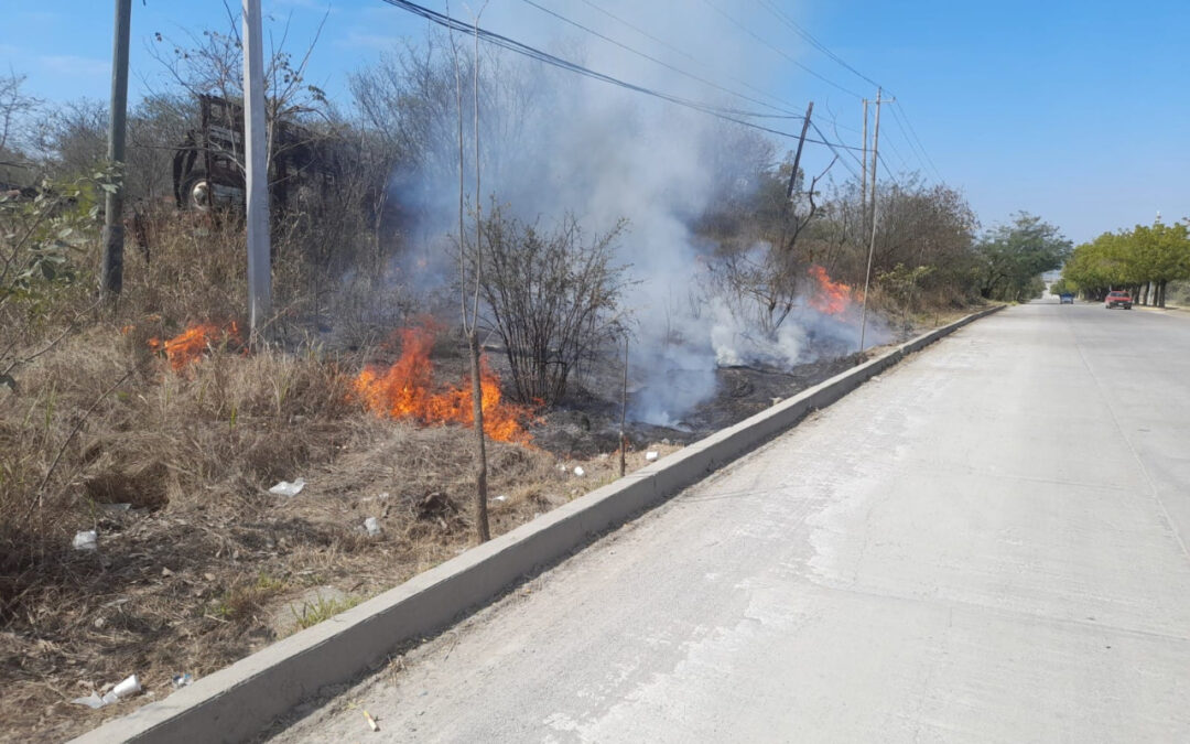 COMBATIERON INCENDIO POR AVENIDA UNIVERSIDAD ELEMENTOS DE PC