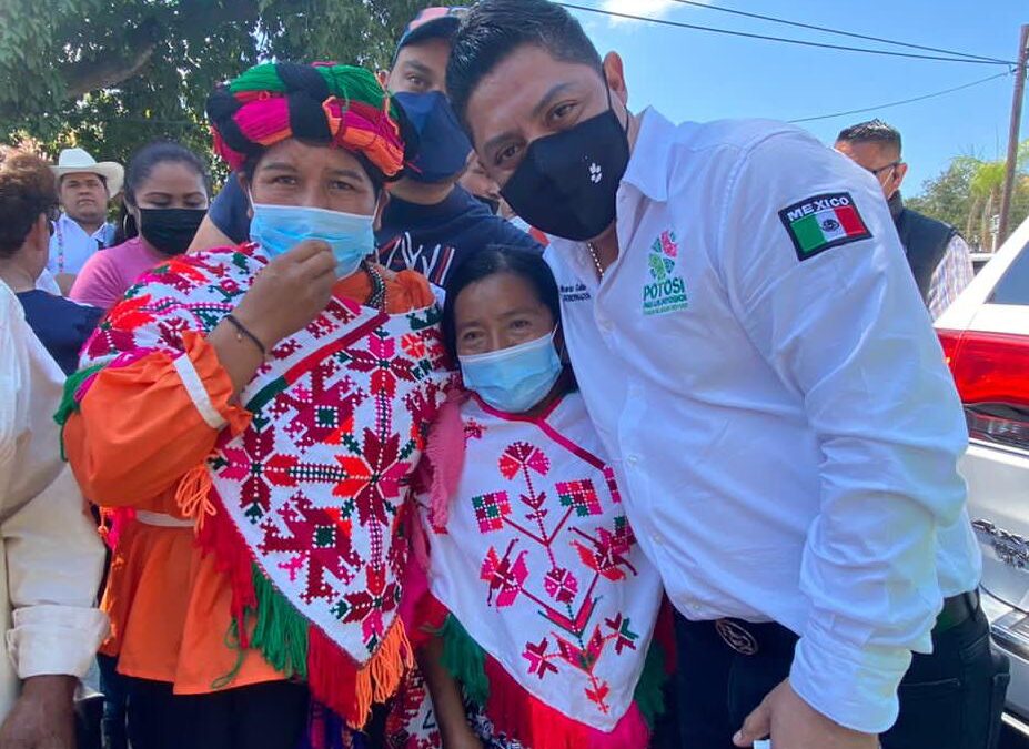 CON SONES CELEBRAN VISITA DE RICARDO GALLARDO EN SAN VICENTE