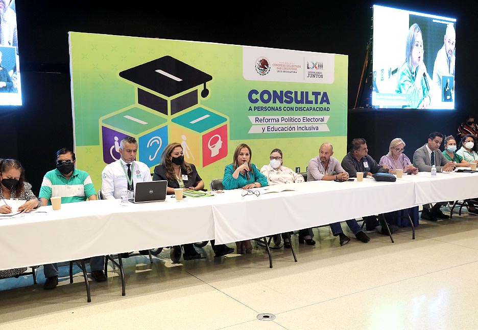 CONGRESO DEL ESTADO INICIÓ LA CONSULTA A PERSONAS CON DISCAPACIDAD EN LOS TEMAS DE REFORMA POLÍTICO ELECTORAL Y EDUCACIÓN INCLUSIVA
