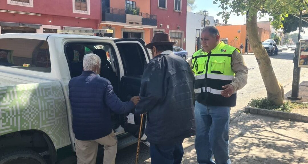 DIF Y PROTECCIÓN CIVIL BRINDAN APOYO A PERSONAS EN SITUACIÓN DE CALLE