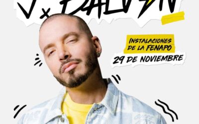 EL 29 DE NOVIEMBRE, REGRESA J BALVIN A SLP PARA ABRIR EL FESTIVAL NAVIDEÑO