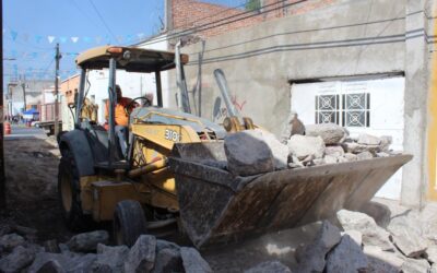 RESCATE DE LOS BARRIOS DE TLAXCALA Y SANTIAGO AVANZA A FAVOR DE LAS FAMILIAS