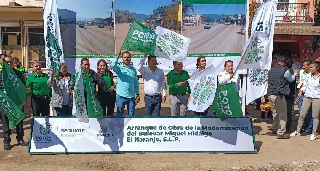 BULEVAR EN EL NARANJO POTENCIARÁ LA ACTIVIDAD TURÍSTICA EN LA HUASTECA: SECTUR